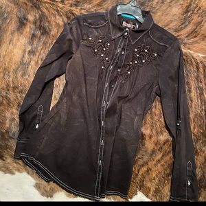 Women’s roar button down